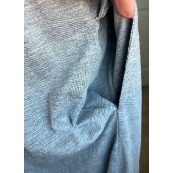 NWT TIME & TRU Gray Cold Shoulder Adjustable Straps Wide Leg Romper Jumpsuit XL - Picture 7 of 9